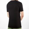 Tricou negru din fibre naturale de bambus