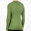 Bluza tricou maneca lunga merino verde