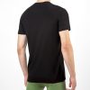 Tricou tehnic negru din fibre naturale de bambus