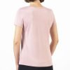 Tricou roz dama din fibre naturale de bambus