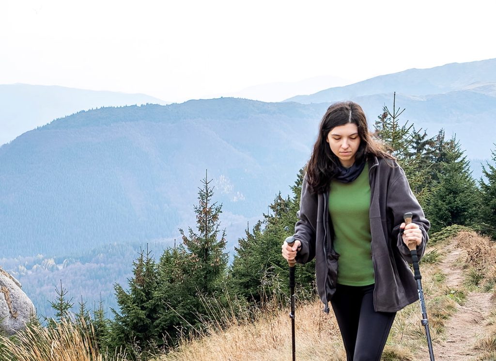 Drumetie cu baselayer merino, produs in Romania