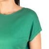 Tricou femei, verde, din modal confortabil