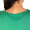 Tricou femei verde, material modal