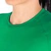 Tricou tehnic verde damă, material Tencel, Nadura