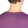 Tricou sportiv bărbați bambus, mov, slim fit, 210g/mp, produs în România
