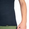Tricou merino bărbați, bleumarin, confortabil