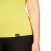Tricou tehnic din fibra de modal pentru femei, 2 culori lime, detaliu