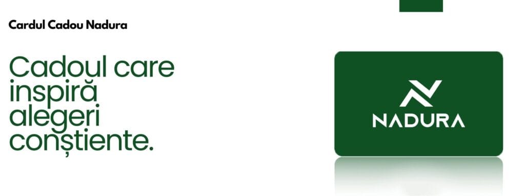 Card cadou premium pentru îmbrăcăminte din materiale naturale, de Crăciun