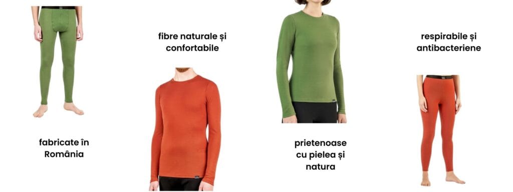 Îmbrăcăminte sport din merino, fabricata in Romania - idei de cadouri